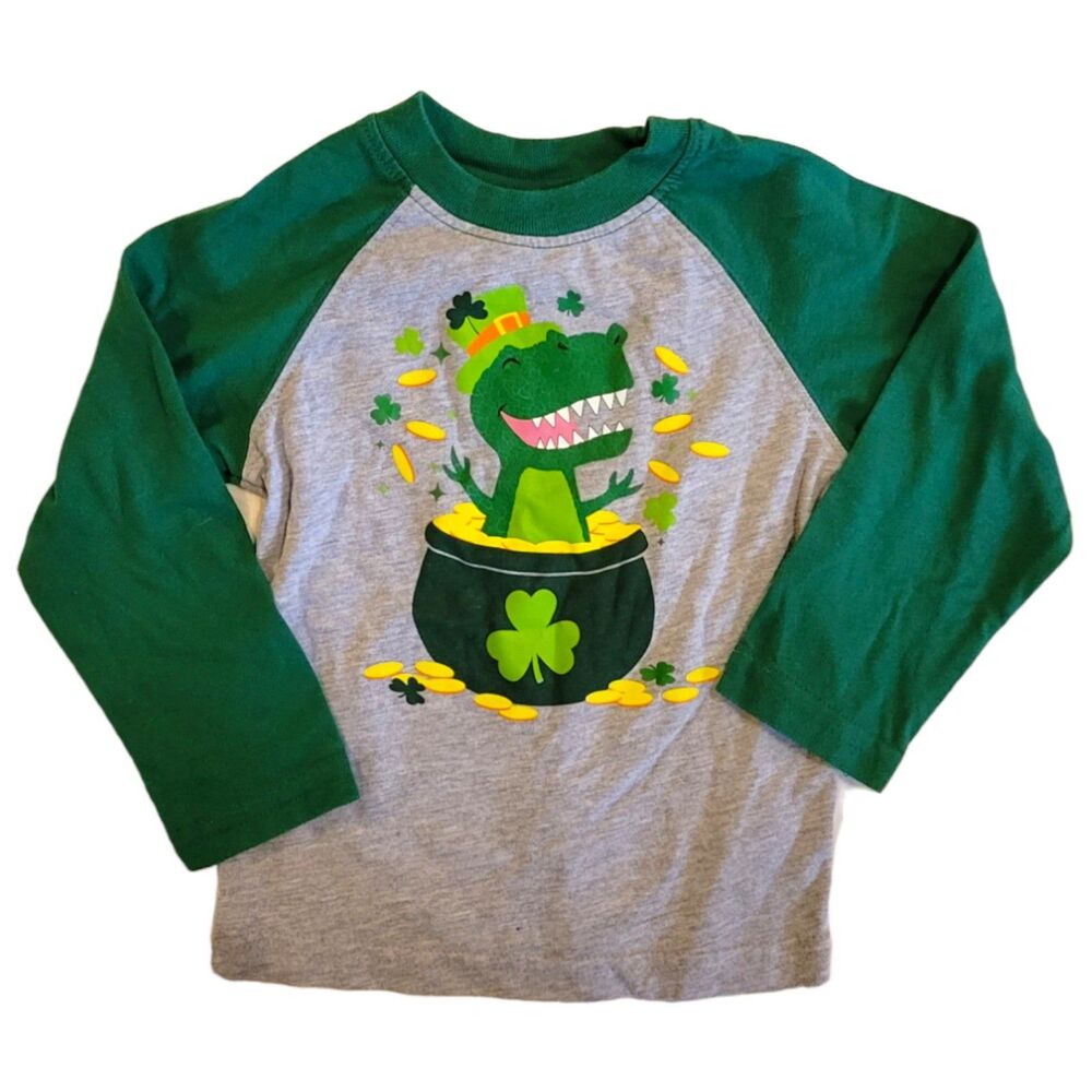 Celebrate! St. Patty's Dinosaur shirt